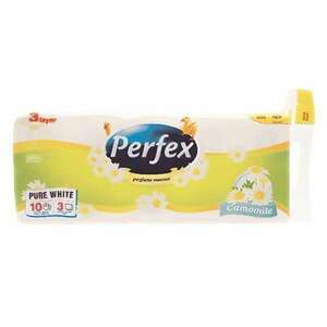 Toalettpapír PERFEX 3 réteg 10 tekercs Kamilla kép