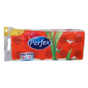 Toalettpapír PERFEX 3 réteg 10 tekercs kép