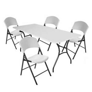 Lifetime szett (asztal + 4 szék) összecsukható családi 183 cm 3121583 kép