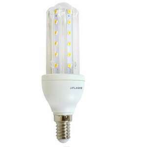 7W LED fénycső E14 foglalatba - melegfehér - (energiatakarékos, 7... kép