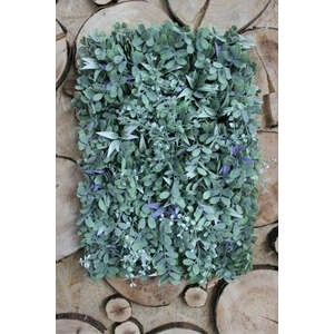 Zöld mű virágfal 60cm kép
