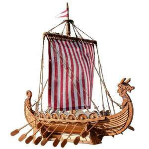Viking hajómodell hajó makett kép