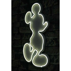 Mickey Mouse - White Dekoratív műanyag LED világítás 27x3x49 Fehér kép