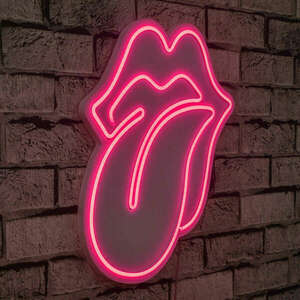 The Rolling Stones - Pink Dekoratív műanyag LED világítás 36x2x41... kép