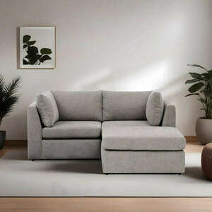 Mottona Mini Corner Sofa - Light Grey Sarokkanapé 90x90x84 Világo... kép