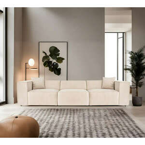 Lora 3 Seater - Cream 3 Személyes kanapé 303x108x65 Krém kép