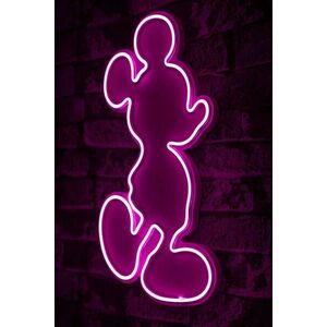 Mickey Mouse - Pink Dekoratív műanyag LED világítás 27x3x49 Rózsaszín kép