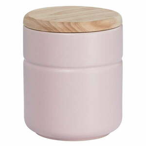 Tint rózsaszín porcelán doboz fa fedéllel, 600 ml - Maxwell & Williams kép