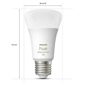 Philips Hue White&Color Ambiance LED E27 9W 1100lm kép