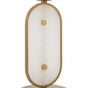 Maytoni Marmo asztali lámpa, arany szín/természetes kő kép
