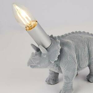 Triceratops dinoszaurusz lámpa kép