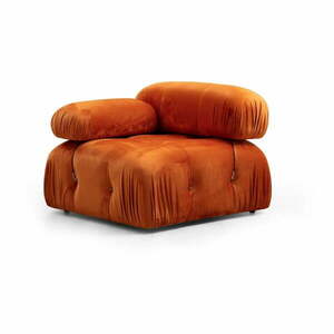 Narancssárga bársony kanapé modul (bal oldali) Bubble – Artie kép