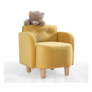 Sárga gyerek fotel Volie – Artie kép