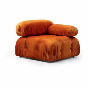 Narancssárga bársony kanapé modul (jobb oldali) Bubble – Artie kép