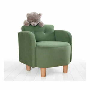 Zöld gyerek fotel Volie – Artie kép