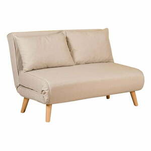 Bézs kinyitható kanapé 120 cm Folde – Artie kép