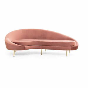 Világos rózsaszín kanapé 255 cm Eses – Artie kép