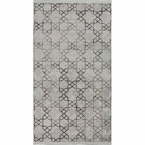 Szürke mosható szőnyeg 80x150 cm Kahve – Vitaus kép