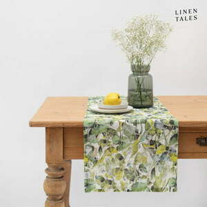 Len asztali futó 40x200 cm Lotus – Linen Tales kép