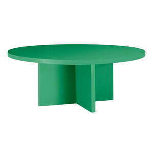 Zöld kerek dohányzóasztal ø 80 cm Pausa – Really Nice Things kép