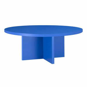 Kék kerek dohányzóasztal ø 80 cm Pausa – Really Nice Things kép