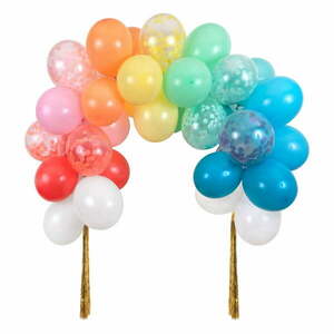 Parti kiegészítő készlet 40 db-os Rainbow Balloon Arch – Meri Meri kép
