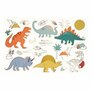 Papír tányéralátét szett 8 db-os 28x42.5 cm Dinosaurs – Meri Meri kép