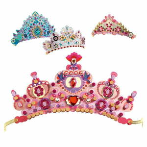 Princess koronakészítő szett 4 db koronához - Djeco kép