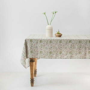 Len asztalterítő 160x160 cm Botany 2 Lightweight – Linen Tales kép