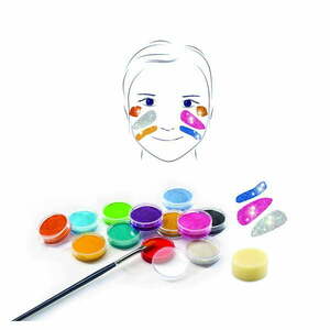 Glitter arcfestő készlet - Djeco kép