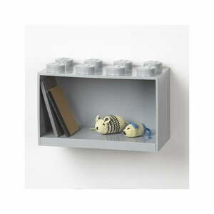 Brick 8 gyerek szürke fali polc - LEGO® kép