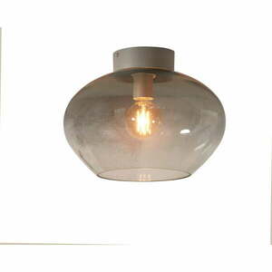 Szürke mennyezeti lámpa üveg búrával ø 35 cm Bologna – it's about RoMi kép