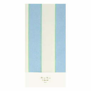 Asztalterítő 137x259 cm Pale Blue Stripe – Meri Meri kép