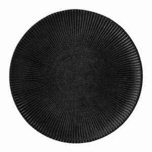 Neri fekete agyagkerámia tányér, ø 23 cm - Bloomingville kép