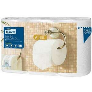 Tork Extra Soft Premium 4 rétegű Toalettpapír 7x6 tekercs kép