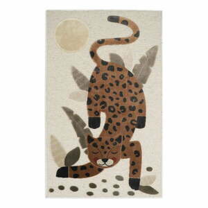 Barna-bézs gyerek szőnyeg 80x125 cm Little Jaguar – Nattiot kép