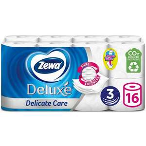 Zewa Deluxe Delicate Care 3 rétegű Toalettpapír 16 tekercs kép