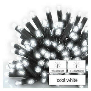 Profi LED sorolható füzér, villogó, 10 m, kültéri és beltéri, hid... kép
