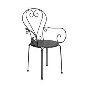 CENTURY karfás szék, fekete kép