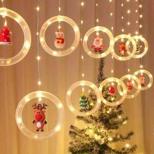 karácsonyi LED fényfüzér kép