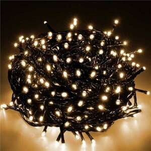 Karácsonyfa lámpák telepítése, 91.5 méter, 1500 LED, meleg fehér kép