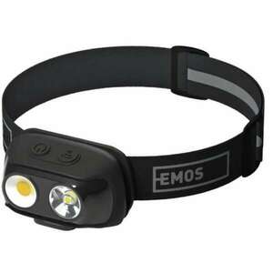 EMOS COB LED Fejlámpa tölthető P3542, 500lm, 130m, Li-pol 1200mAh kép