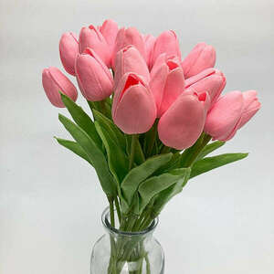 Világosabb rózsaszín tulipán kép
