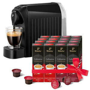 Tchibo Cafissimo Easy Black kapszulás kávéfőző +Caf. Espresso Ele... kép