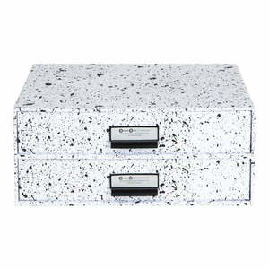 Birger fekete-fehér doboz 2 fiókkal - Bigso Box of Sweden kép