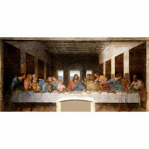 Az utolsó vacsora, 80 x 40 cm - Leonardo da Vinci másolat kép