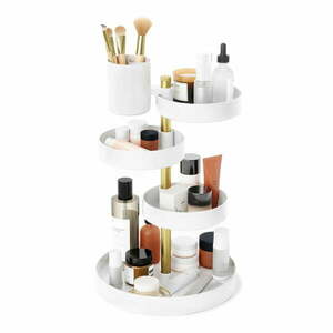 Fehér műanyag fürdőszobai rendszerező kozmetikumokhoz Pirouette – Umbra kép