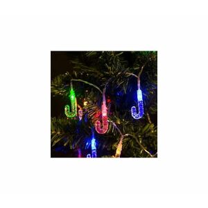 LED Karácsonyi lánc 20xLED 2, 25m többszínű pálca kép