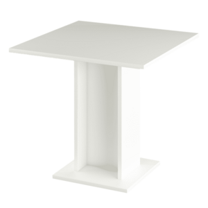 Étkezőasztal, fehér, 79x79 cm, EUGO kép