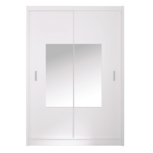 Tolóajtós szekrény, fehér, 150x215, MADRYT kép